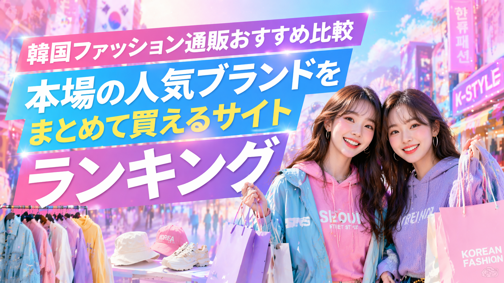 韓国ファッション通販おすすめ比較｜本場の人気ブランドをまとめて買えるサイトランキング