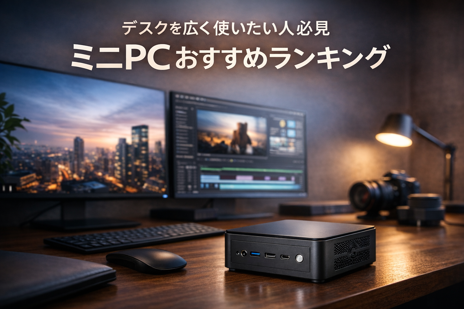 デスクを広く使いたい人必見 ミニPCおすすめランキング｜コンパクトで高性能な人気モデル比較